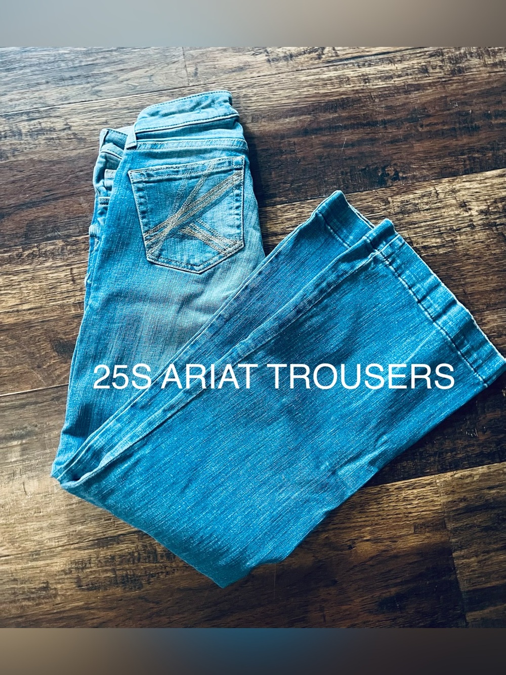 25S Ariat Women's Blue Denim Jeans